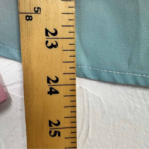 Superdown Revolve Watercolor Pastel Button Down Shirt Womens XS Casual Spring - Picture 2 of 9